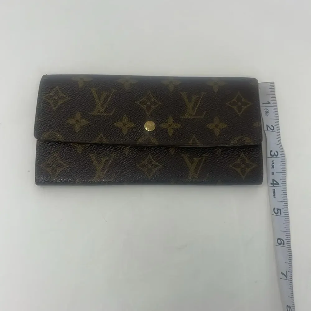 Authentic LOUIS VUITTON Pochette Portemonne Cartes Wallet